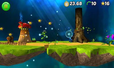Screenshots of the Flubby World for Android tablet, phone.