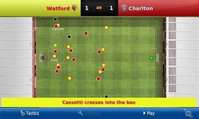 Screenshots of the Football Manager Handheld 2013 for Android tablet, phone.