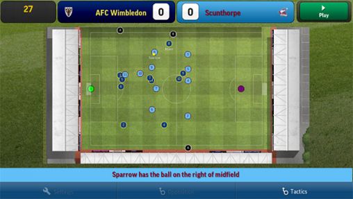 Screenshots of the Football Manager Handheld 2014 for Android tablet, phone.