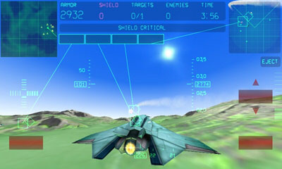 Screenshots of the Fractal Combat for Android tablet, phone.