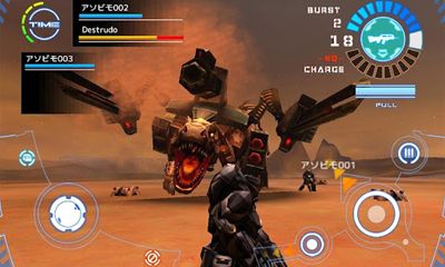 Screenshots of the Frontier Gunners for Android tablet, phone.