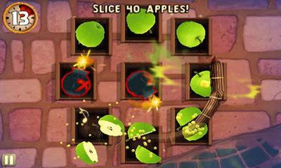 Screenshots of the Fruit Ninja Puss in Boots for Android tablet, phone.