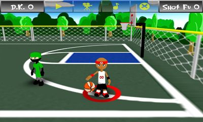 Screenshots of the Funky Hoops for Android tablet, phone.