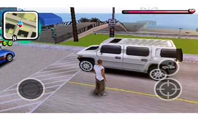 Screenshots of the Gangstar West Coast Hustle for Android tablet, phone.