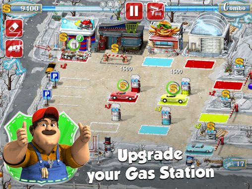 Screenshots of the Gas station: Rush hour! for Android tablet, phone.