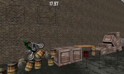 Screenshots of the GnarBike Trials for Android tablet, phone.
