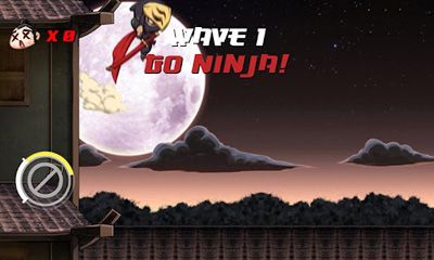 Screenshots of the Go Ninja! for Android tablet, phone.
