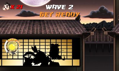Screenshots of the Go Ninja! for Android tablet, phone.