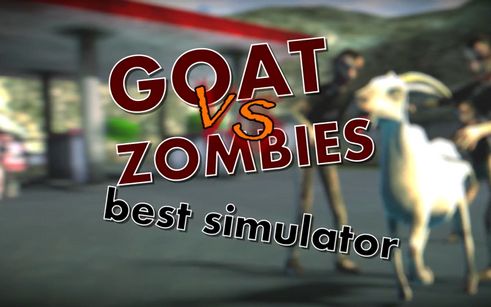 Screenshots of the Goat vs zombies simulator for Android tablet, phone.