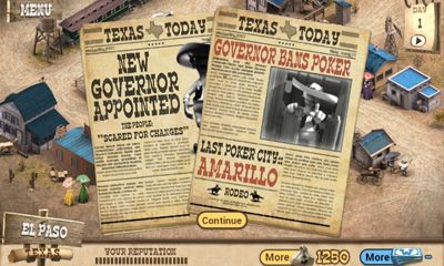 Screenshots of the Governor of Poker 2 Premium for Android tablet, phone.