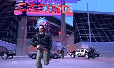 Screenshots of the Grand Theft Auto III for Android tablet, phone.