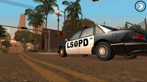 Screenshots of the Grand theft auto: San Andreas for Android tablet, phone.