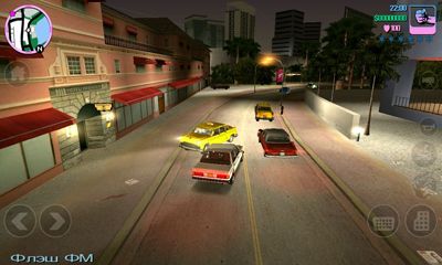 Screenshots of the Grand Theft Auto Vice City for Android tablet, phone.