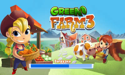 Screenshots of the Green Farm 3 for Android tablet, phone.