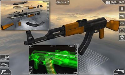 Screenshots of the Gun disassembly 2 for Android tablet, phone.