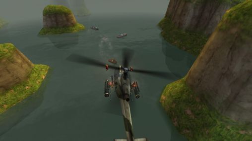 Screenshots of the Gunship battle for Android tablet, phone.