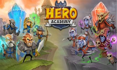 Screenshots of the Hero Academy for Android tablet, phone.