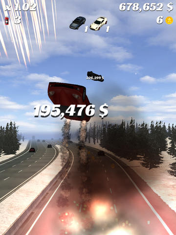Screenshots of the Highway Crash: Derby for Android tablet, phone.