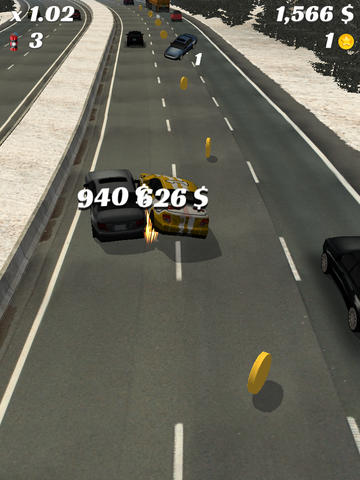 Screenshots of the Highway Crash: Derby for Android tablet, phone.