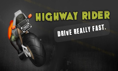 Screenshots of the Highway Rider for Android tablet, phone.