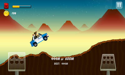Screenshots of the Hill Racing for Android tablet, phone.