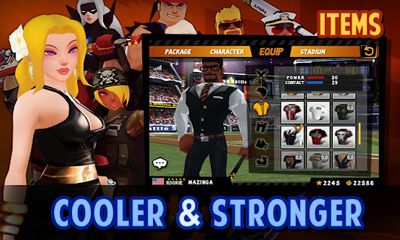 Screenshots of the Homerun Battle 2 for Android tablet, phone.