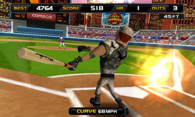 Screenshots of the Homerun Battle 3d for Android tablet, phone.