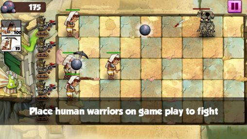 Screenshots of the Humans vs zombies for Android tablet, phone.