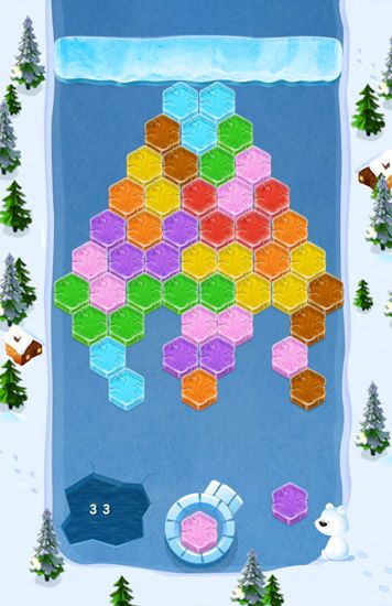 Screenshots of the Ice shooter for Android tablet, phone.