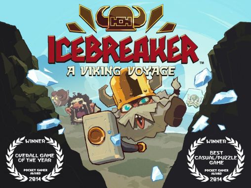 Screenshots of the Icebreaker: A viking voyage by Nitrome for Android tablet, phone.