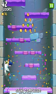 Screenshots of the Icy Tower 2 for Android tablet, phone.