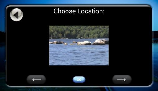 Screenshots of the iFishing 3 for Android tablet, phone.