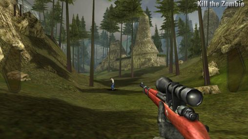 Screenshots of the iHunt zombies for Android tablet, phone.