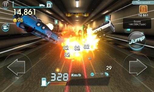 Screenshots of the Infinite racer: Blazing speed for Android tablet, phone.