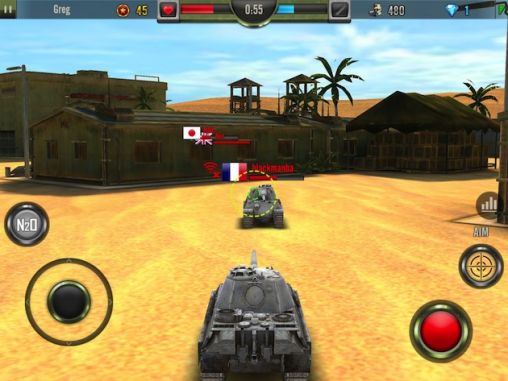 Screenshots of the Iron force for Android tablet, phone.