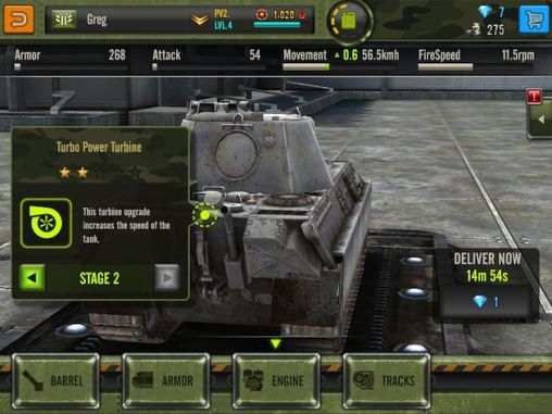 Screenshots of the Iron force for Android tablet, phone.