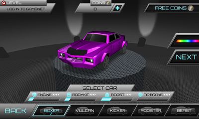 Screenshots of the Jump Racer for Android tablet, phone.