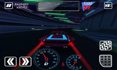 Screenshots of the Kavinsky for Android tablet, phone.