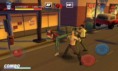 Screenshots of the Kavinsky for Android tablet, phone.