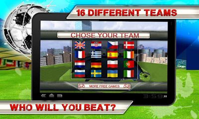 Screenshots of the Kick Flick Soccer Football HD for Android tablet, phone.