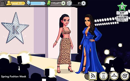 Kim Kardashian: Hollywood - Android game screenshots. Gameplay Kim