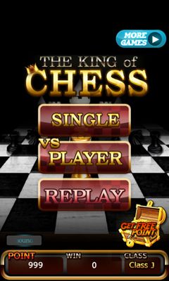 Screenshots of the The King of Chess for Android tablet, phone.