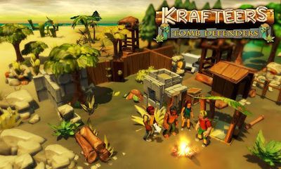 Screenshots of the Krafteers - Tomb Defenders for Android tablet, phone.
