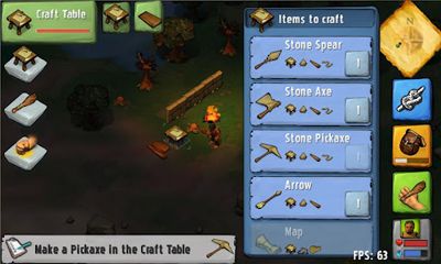 Screenshots of the Krafteers - Tomb Defenders for Android tablet, phone.