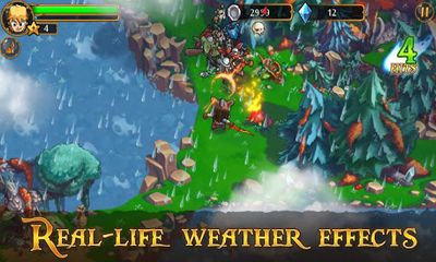 Screenshots of the League of Heroes for Android tablet, phone.