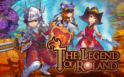 Screenshots of the Legend of Roland: Action RPG for Android tablet, phone.