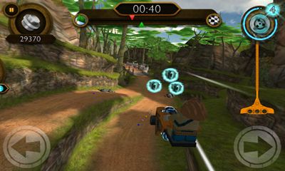 Screenshots of the LEGO Legends of Chima: Speedorz for Android tablet, phone.
