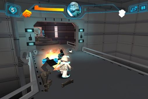 Screenshots of the LEGO Star wars: The new Yoda chronicles for Android tablet, phone.