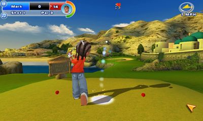 Screenshots of the Lets Golf! 2 HD for Android tablet, phone.