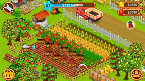 Screenshots of the Little farm: Spring time for Android tablet, phone.